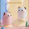 USB Cute Cat Air Humidifier With Led Cool Mist Spray