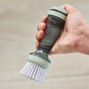 Pot Brush With Soap Dispenser For Dishes