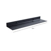 Black Non-Perforated Bathroom Shelf