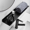 Black Non-Perforated Bathroom Shelf
