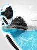 Brush Rubber Head Holder Cleaning Brush For Toilet