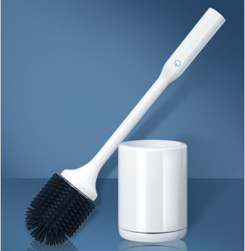 Brush Rubber Head Holder Cleaning Brush For Toilet