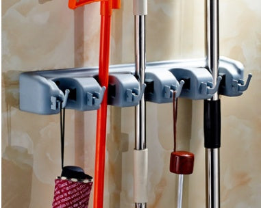 Multifunctional Hanging Plastic Mop Hook Wall