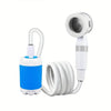 Portable Electric Shower Gadgets Waterproof 5000mAh Rechargeable Battery