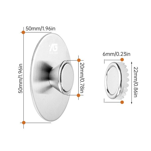 Magnetic Stainless Steel Soap Holder