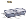 Refrigerator Transparent Food Grade PET Plastic Storage Box