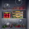Refrigerator Transparent Food Grade PET Plastic Storage Box