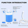 Portable Electric Shower Gadgets Waterproof 5000mAh Rechargeable Battery