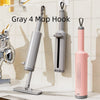 Rotatable Self-Squeeze Mini Mop With Crevice Brush Hand Wash-Free