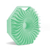 Portable Polygonal Silicone Bath Massage Brush