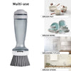 Pot Brush With Soap Dispenser For Dishes