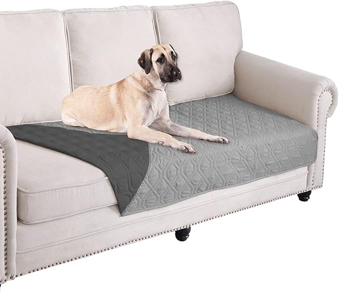 Ameritex Waterproof Reversible Dog Bed Cover & Pet Blanket