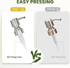Clear Soap Dispenser with Rust-Proof Pump – 16oz (2 Pack)