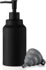 Modern Ceramic Soap Dispenser – 14oz (Khaki)
