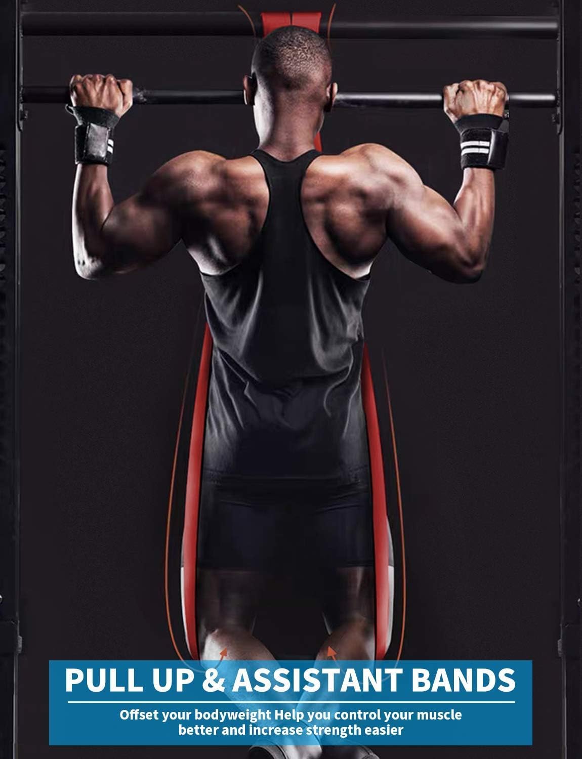 Pull Up & Resistance Bands Set – Exercise & Workout