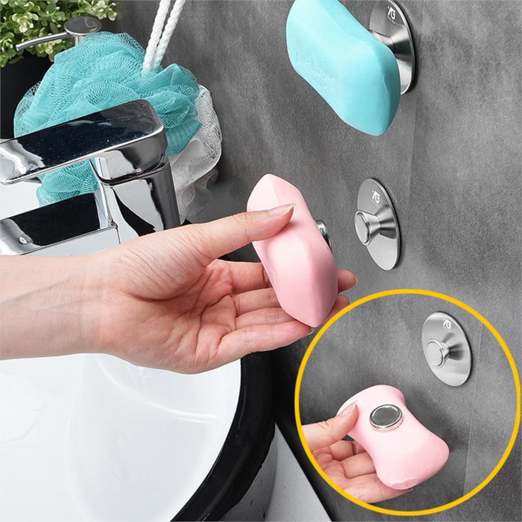 Magnetic Stainless Steel Soap Holder