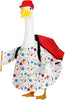 AZYM Back to School Porch Goose Outfit – 4-Piece Set for 23″ Yard Statue