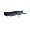Black Non-Perforated Bathroom Shelf