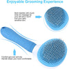 Depets Self-Cleaning Slicker Grooming Brush for Pets