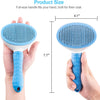 Depets Self-Cleaning Slicker Grooming Brush for Pets