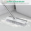 SetSail Floor Scrub Brush with Adjustable Long Handle