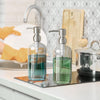 Clear Soap Dispenser with Rust-Proof Pump – 16oz (2 Pack)