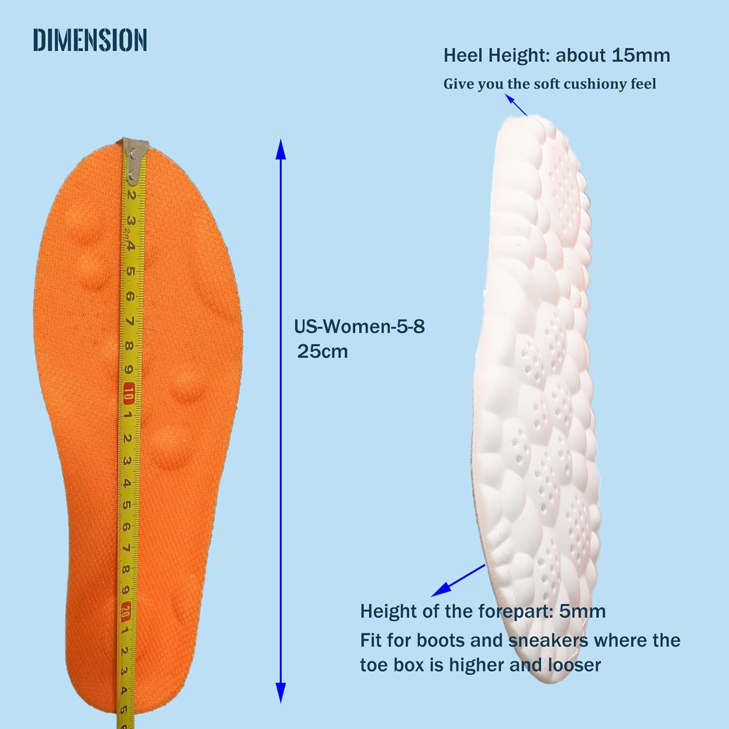 Sports Shoe Massage Insoles
