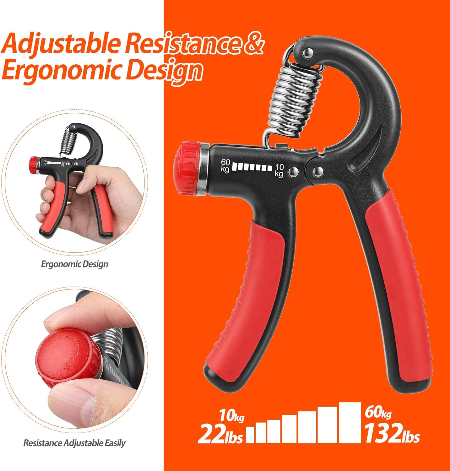 Adjustable Hand Grip Strength Trainer