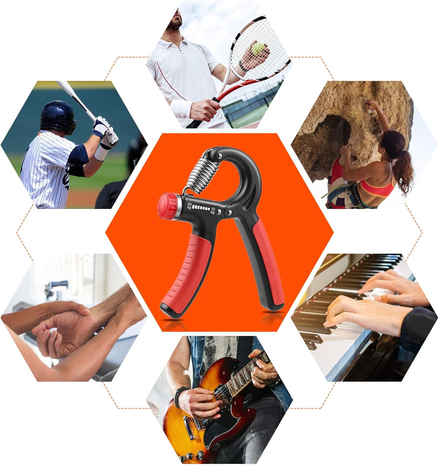 Adjustable Hand Grip Strength Trainer