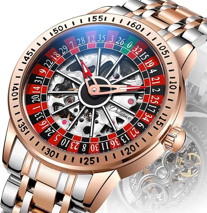 Roulette Dial Fashion Watch