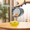 Jtshy Bacon Grease Container with Strainer – 1.3L