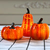 Pumpkin Lantern LED Candle Lamp Resin Luminous