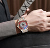 Roulette Dial Fashion Watch