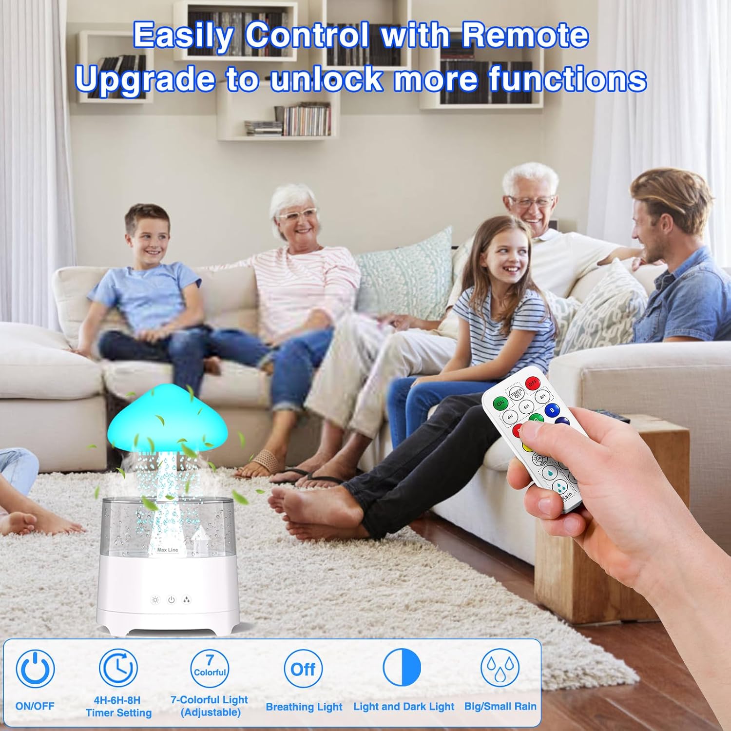 Rain Cloud Aroma Diffuser Humidifier