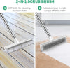 SetSail Floor Scrub Brush with Adjustable Long Handle