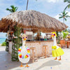 LipLopBest Summer Bikini Goose Outfit – 2 Sets for 23″ Porch Goose (Hawaiian Luau)