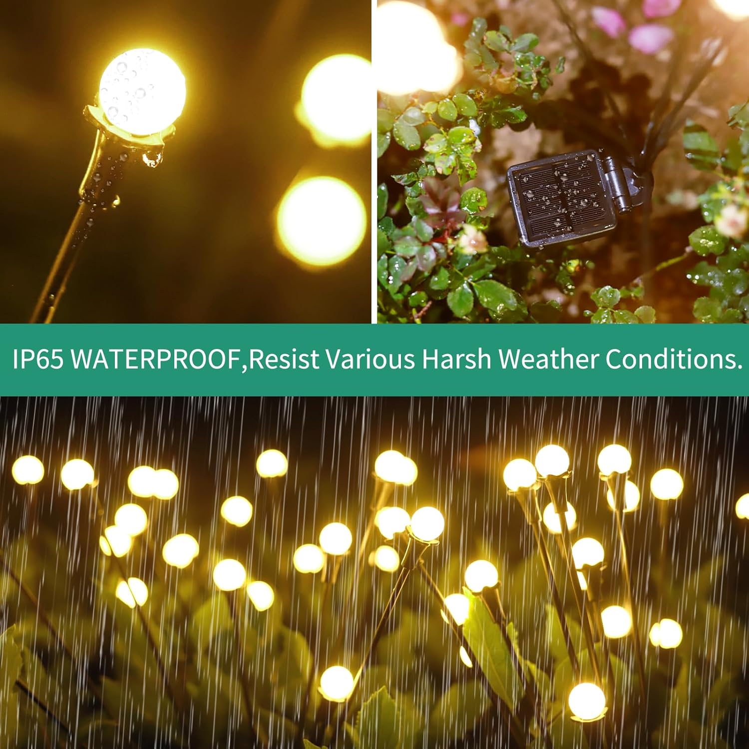 Solar LED Garden Lights