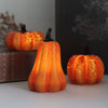 Pumpkin Lantern LED Candle Lamp Resin Luminous