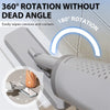 Rotatable Self-Squeeze Mini Mop With Crevice Brush Hand Wash-Free