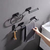 Single Bar Towel Rack Bathroom Hook Set