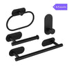 Single Bar Towel Rack Bathroom Hook Set