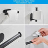 Single Bar Towel Rack Bathroom Hook Set