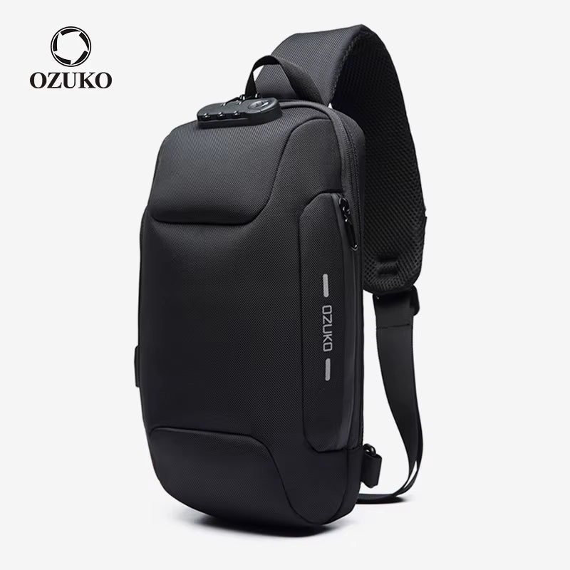 Anti-Theft Crossbody Bag with USB Charging Port