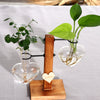 Love Heart Shape Clear Flower Vase