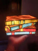 Stained Resin Stacked Books Lamp