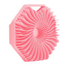 Portable Polygonal Silicone Bath Massage Brush