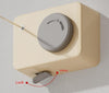 Invisible Retractable Clothesline Indoor Punch Free