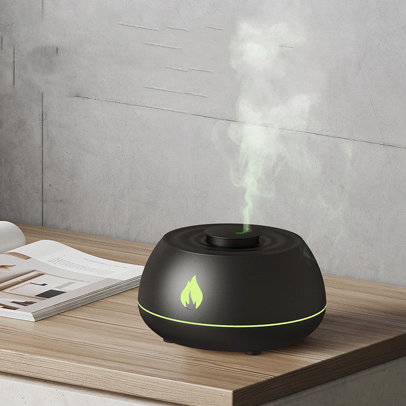 7 Colors Flame Humidifier Aromatherapy Diffuser