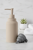 Modern Ceramic Soap Dispenser – 14oz (Khaki)