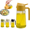 MEIDAYAI 2-in-1 Olive Oil Sprayer & Dispenser – 16oz (Green)